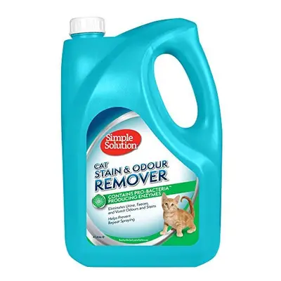 Simple Solution Cat Stain and Odour Remover | Enzymatic Cleaner with Pro-Bacteria Cleaning Power