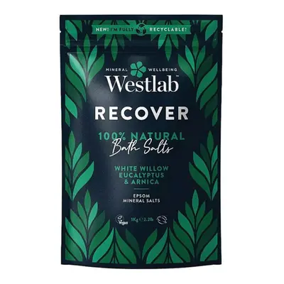 Westlab Recover EPSOM Bath Salts with White Willow & Eucalyptus - 1kg