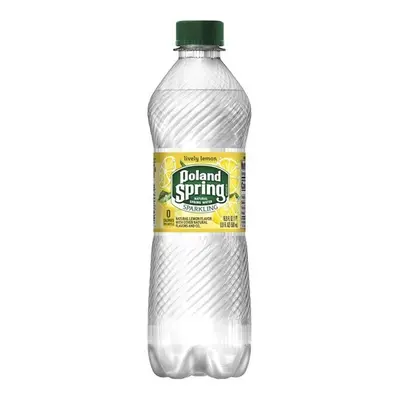 Nestle Waters 16.9 oz Poland Spring Lemon Sparkling Spring Water - Pack of