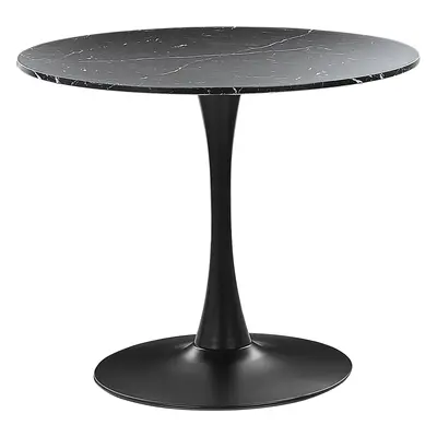 Dining Table BOCA Marble Effect Black Marble