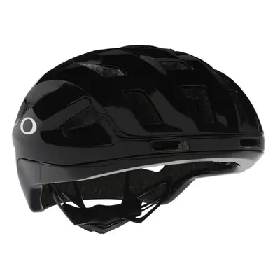 (S, Polished Black) Oakley ARO3 Endurance Cycling Bike Helmet Detachable Visor Polished Black