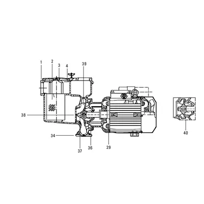 Certikin Lid Handwheel - Each (SMP1408)