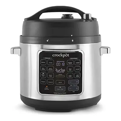 Crockpot Turbo Express Pressure Multicooker | 14-in-1 Functions | Slow Cooker, Steamer, Pressure