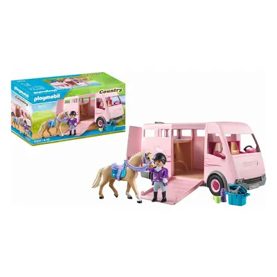 Country Horse Transporter with Trainer Playmobil