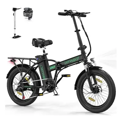 Hitway BK11 Electric Bike Fat Tire 36V11.2Ah Battery,350W