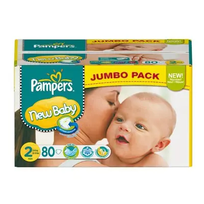 Pampers New Baby Size (Mini) Jumbo Pack Nappies