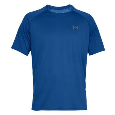 Under Armour Mens UA Tech Short Sleeve MD Blue