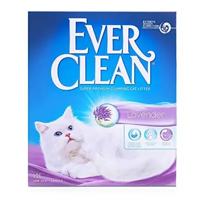 Ever Clean Clumping Cat Litter, Lavender Scented for Long-lasting freshness, Maximum Odour Elimi