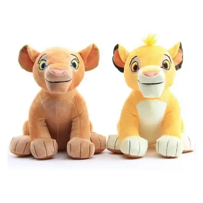 2pcs Gifts Simba Nala Doll Soft Stuffed Toy for Children 26cm