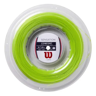 WILSON Sensation Neon Green Reel Tennis String - gauge set