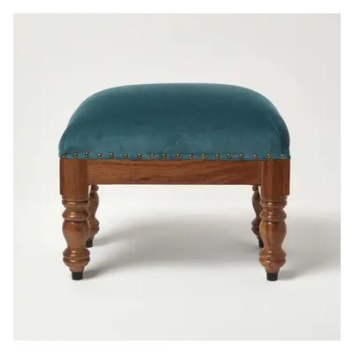 (Green, x x cm) Mable Velvet Footstool