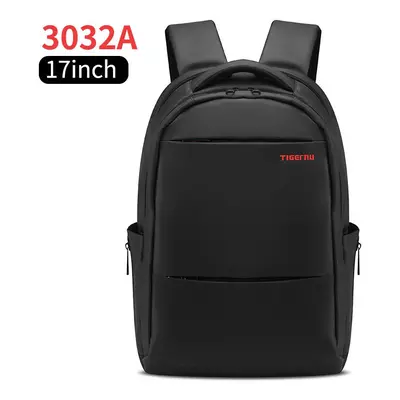 (3032A Black 17) Lifetime Warranty Anti Theft Large Capacity 15.6 inch College Laptop Backpack M