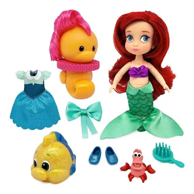 Disney Store Official Ariel Animators' Collection Mini Doll Play Set - The Little Mermaid - Inch