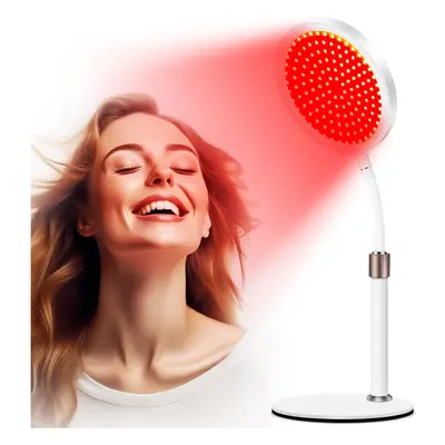 Red Light Therapy for Face and Neck with Base, Upgrated 3-in-1 Chip Designed Infrared Light Ther