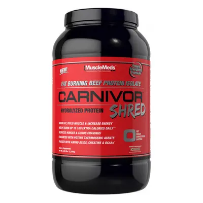 MuscleMeds Carnivor Shred Fat Burning Beef Protein Chocolate 4.56lb