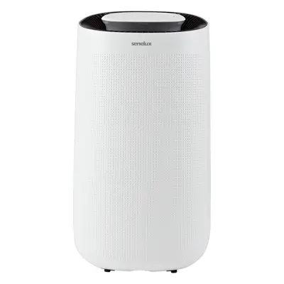 Senelux 12L/Day Dehumidifier: Portable, 3.2L Tank, Timer, Continuous Drainage, Washable Filter, 