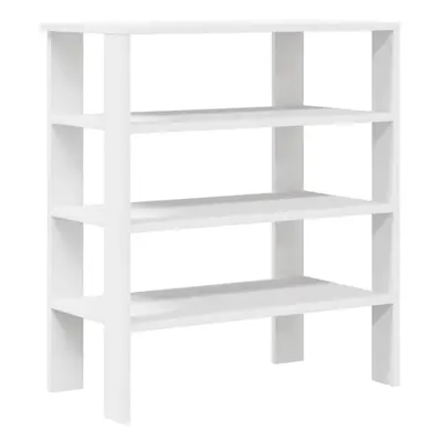 (white, cm) vidaXL Shoe Rack Old Wood 61x32x105 cm Engineered Wood shoe storage shoe shelf