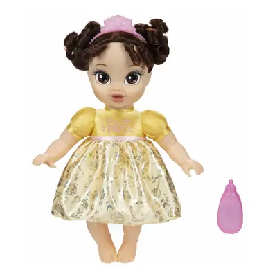 Disney Princess Belle Baby Doll with Baby Bottle & Tiara