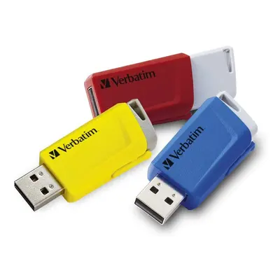 VERBATIM USB DRIVE 3.0 STORENCLICK 3X1