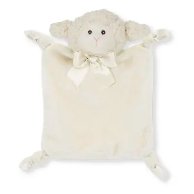 Bearington Baby Wee Lamby, x Inch Small Lamb Stuffed Animal, Security Blanket Baby Lovey, Baptis