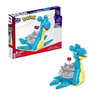 MEGA PokÃ©mon Action Figure Building Toys Set for Kids, Lapras with Pieces and Motion, Buildable