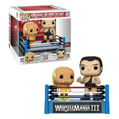 Pop! Hulk Hogan and Andre The Giant in The Ring Pack Vinyl Figure