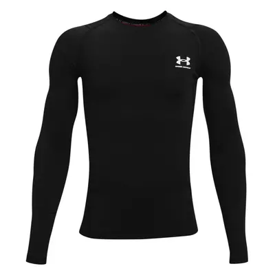 Under Armour Boys' HeatGear Armour Long-Sleeve T-Shirt Black (001)/P