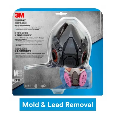 RESPIRATOR MOLD/PAINT MED