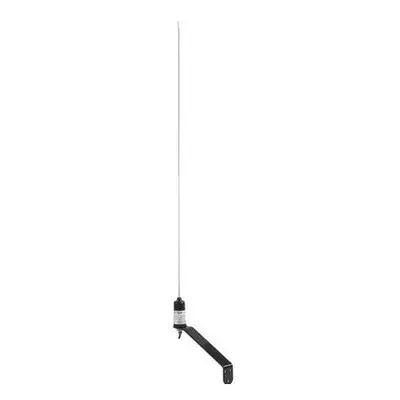 Shakespeare A.I.S. S/S Whip Antenna With 20m Cable - Black / Stainless Steel, 0.9 m