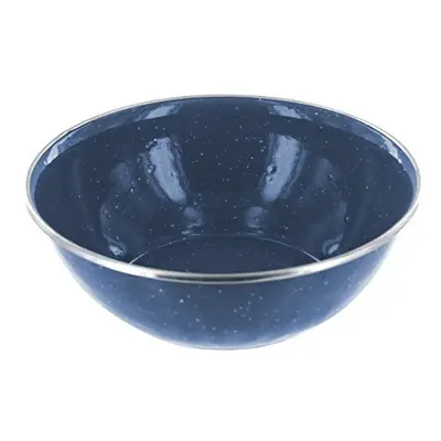 Highlander Deluxe Enamel Bowl Camping - Navy