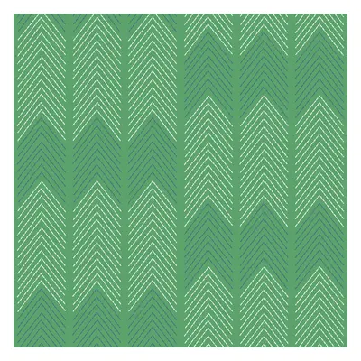 (Green/Blue) Nyle Chevron Stripe Vinyl Wallpaper Fine Decor