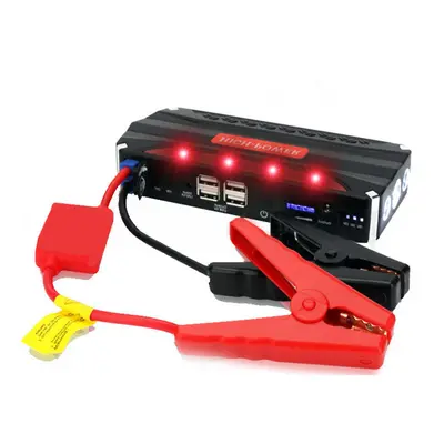 (EU Plug) 82000mAh USB Multi-function Auto Jump Starter LED Emergency Battery Power Bank