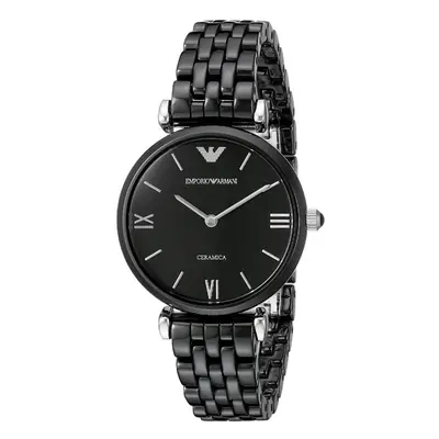 Emporio Armani AR1487 Black Ceramic Ladies Watch