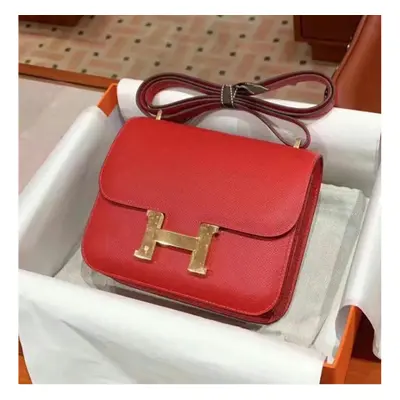 (red, small) Bag Female Kangkang Bag Deoxy Ladies, Xiaofang Bag, Shoulder Shoulder New Messenger