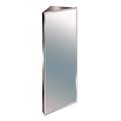 Zanex 1200mm Stainless Steel Mirror Storage Bathroom Corner Cabinet