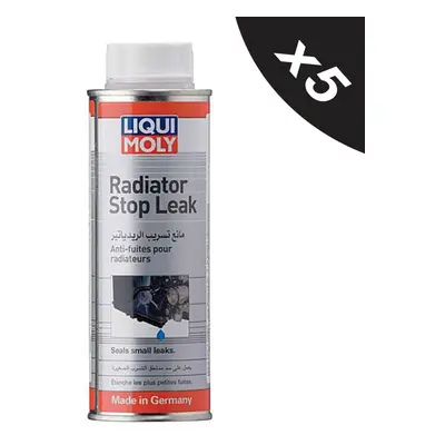 Liqui Moly Car Radiator Stop Leak Rad Cooling System Repair Seals Leaks 5x250ml