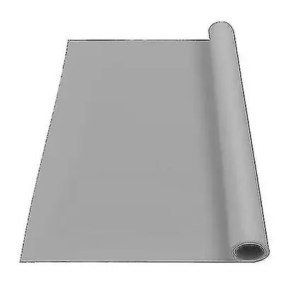 (Gray, X 50CM) Extra Large Silicone Mat Heat Resistant Sheet Waterproof Pad Kitchen Counter Prot