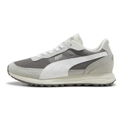 PUMA Men's Road Rider Sneaker Cast Iron White 9.5