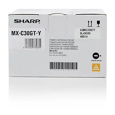 Sharp MXC-30GTY Toner yellow, 6K pages