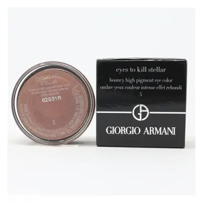 (5) Giorgio Armani Eyes To Kill Stellar Eyeshadow 0.14oz/4g New With Box