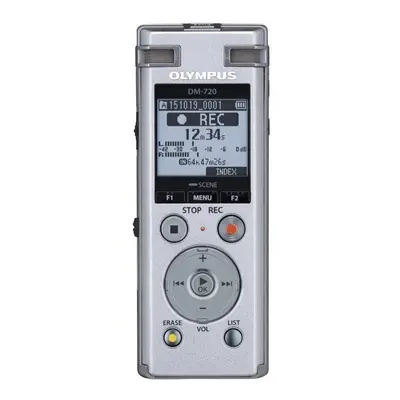 Olympus DM-720 Internal memory & flash card Silver dictaphone