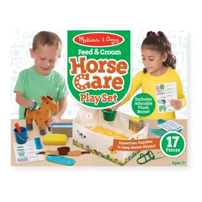 Feed & Groom Horse Care Play Set-MD8537