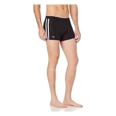 Speedo Men's Swimsuit Square Leg Splice Speedo Black Large