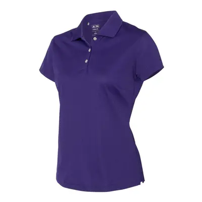 adidas Golf A131 Ladies' Climalite Basic Short-Sleeve Polo Collegiate