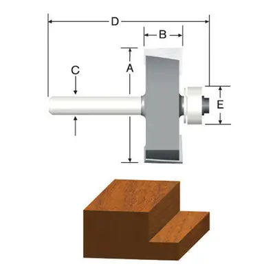 ROUTER BIT RABBETING Pack of