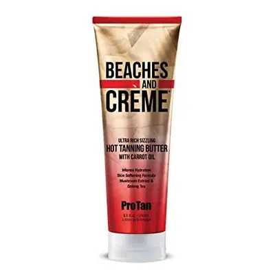 Pro Tan Beaches and Creme Ultra Rich Hot Tanning Butter with Carrot Oil (250ml)