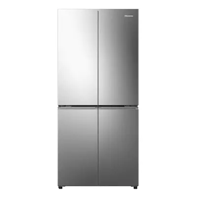 Hisense RQ5P470SAID fridge-freezer Freestanding L D Black, Stainless steel