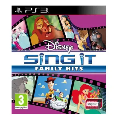 Disney Sing It Family Hits (Playstation 3)