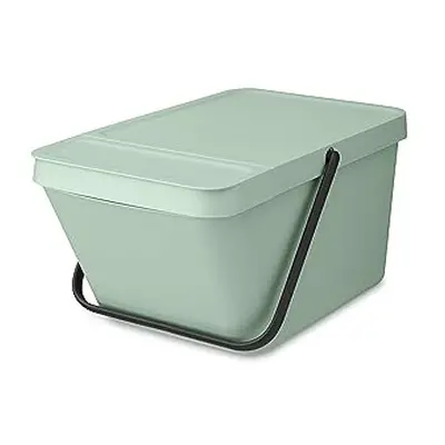 - Sort & Go Stackable Waste Bin 20L - Large Recycling Bin - Carry Handle - Easy to Clean - Suita