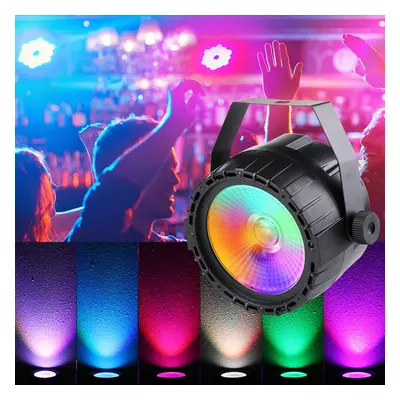 30W RGB+UV COB LED RGB Stage Light DMX Remote DJ Bar Disco KTV Party Christmas